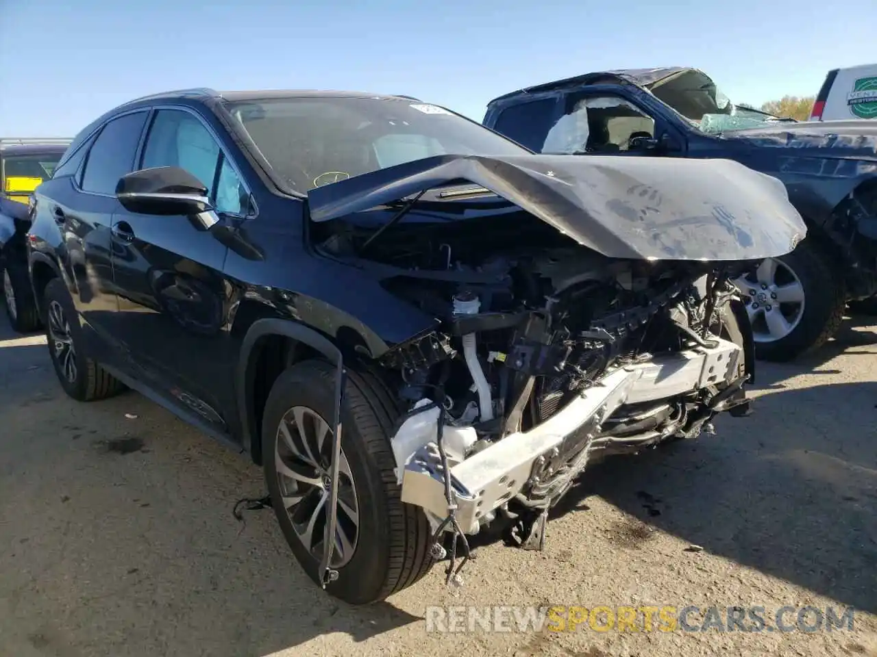 1 Photograph of a damaged car 2T2HZMDA1LC233605 LEXUS RX350 2020