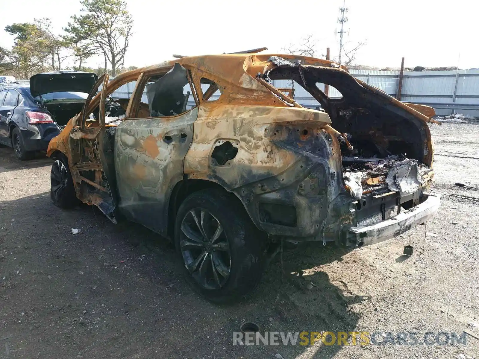 3 Photograph of a damaged car 2T2HZMDA1LC242286 LEXUS RX350 2020