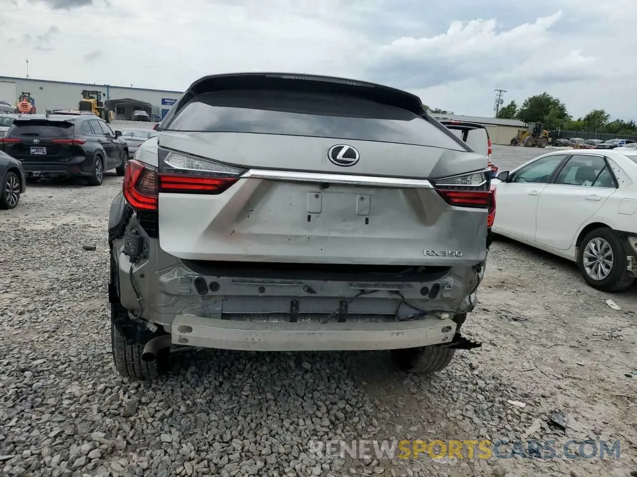 6 Photograph of a damaged car 2T2HZMDA1LC242563 LEXUS RX350 2020