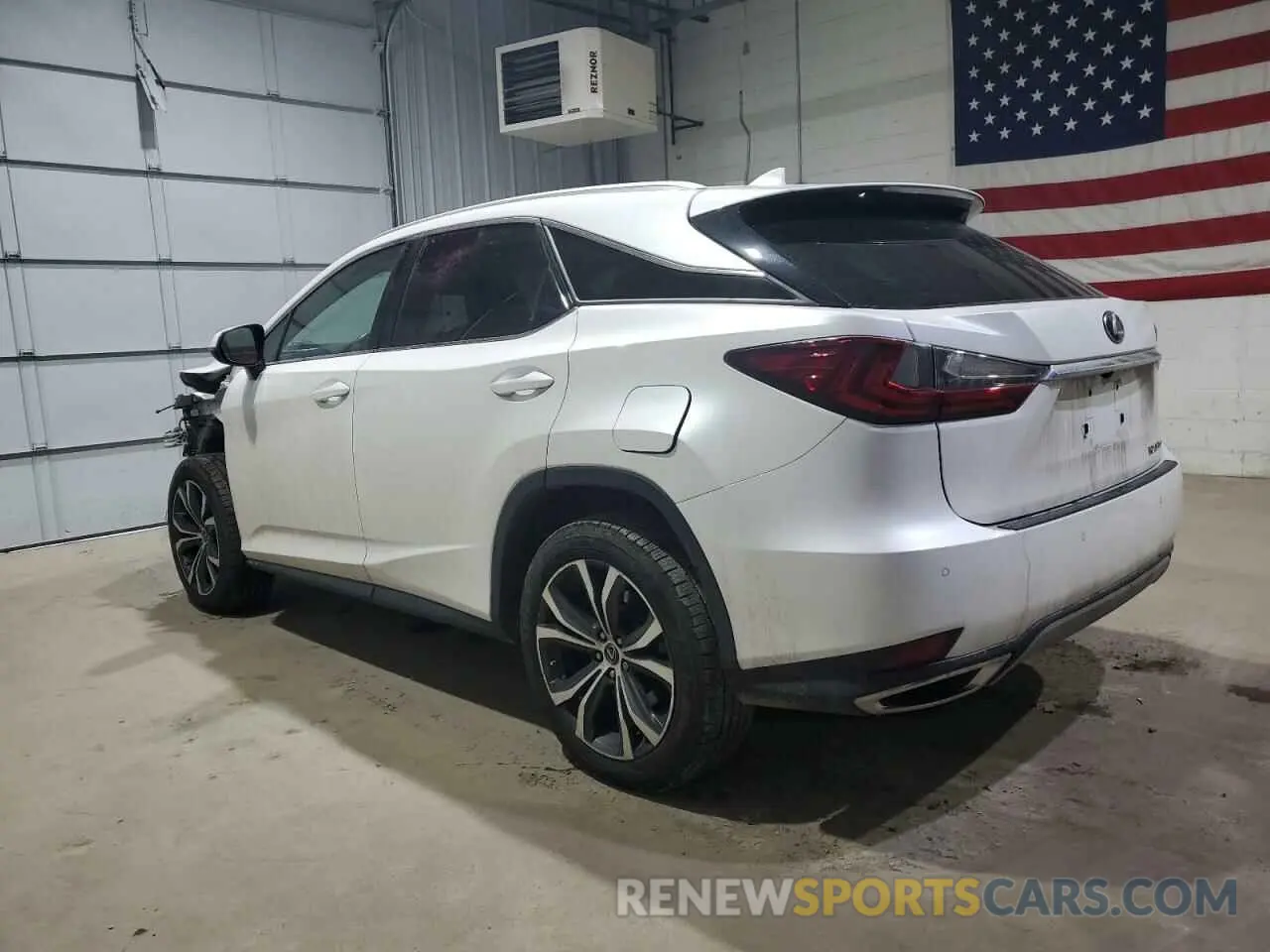2 Photograph of a damaged car 2T2HZMDA2LC225657 LEXUS RX350 2020