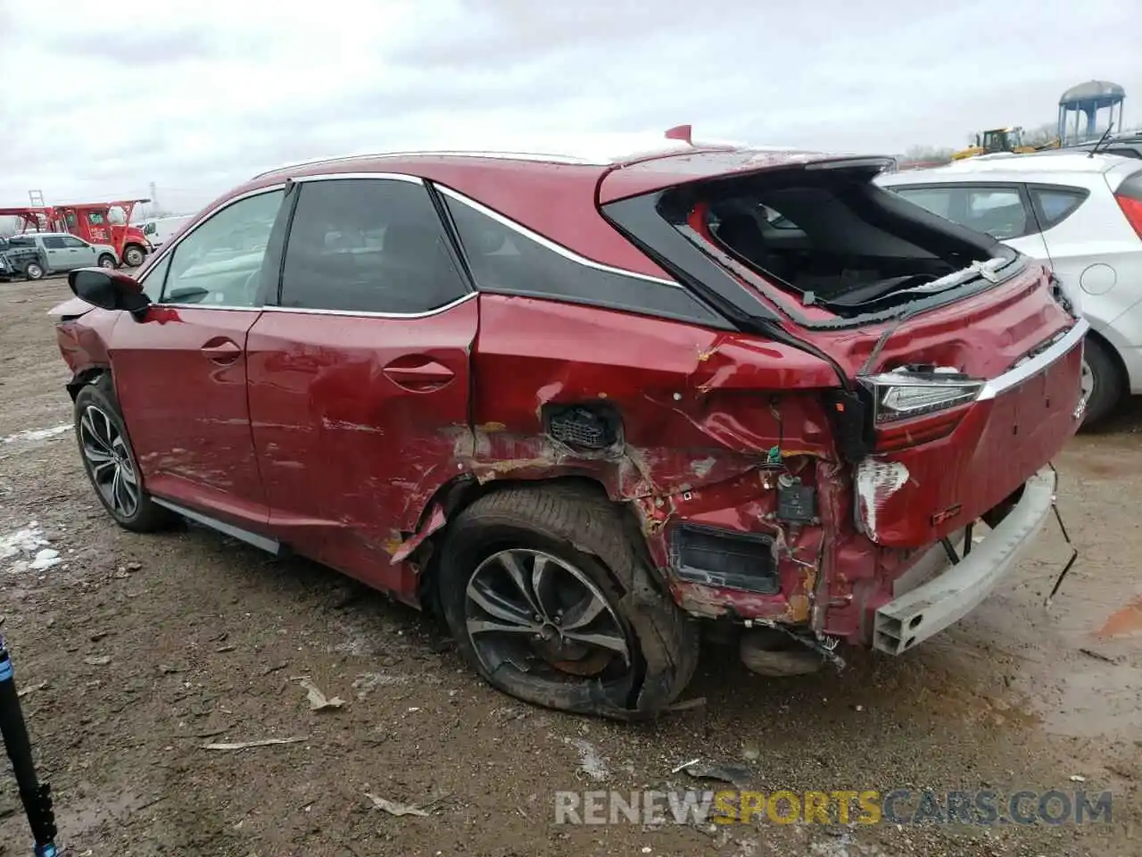 2 Photograph of a damaged car 2T2HZMDA2LC232723 LEXUS RX350 2020