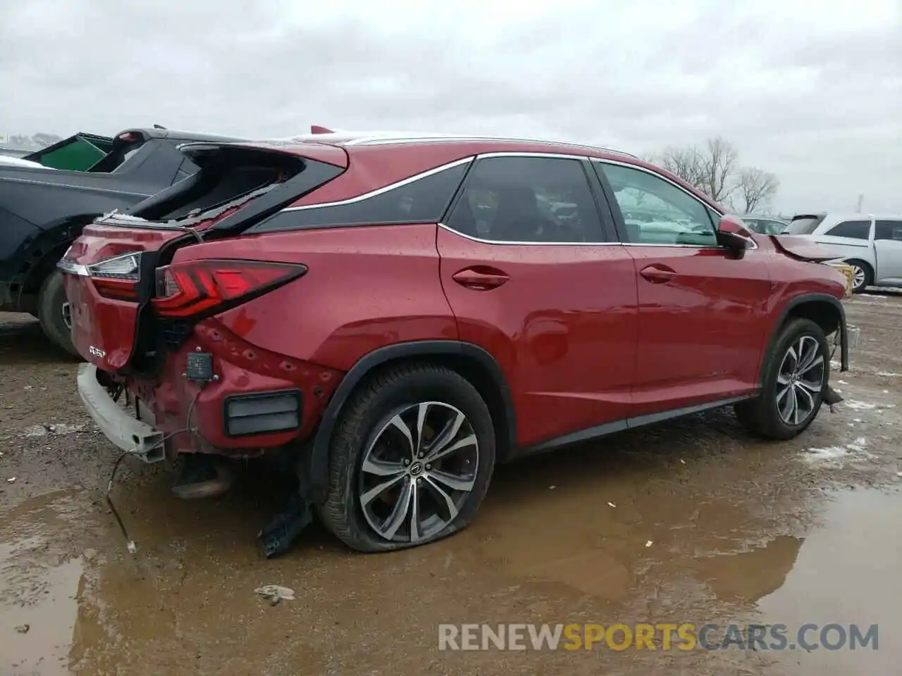 3 Photograph of a damaged car 2T2HZMDA2LC232723 LEXUS RX350 2020