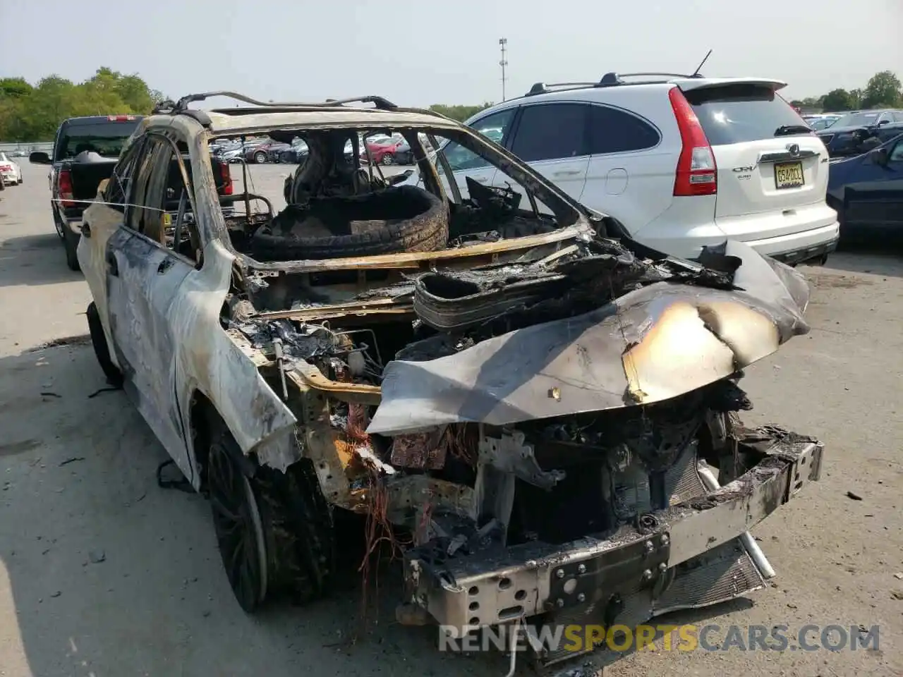 1 Photograph of a damaged car 2T2HZMDA2LC234178 LEXUS RX350 2020