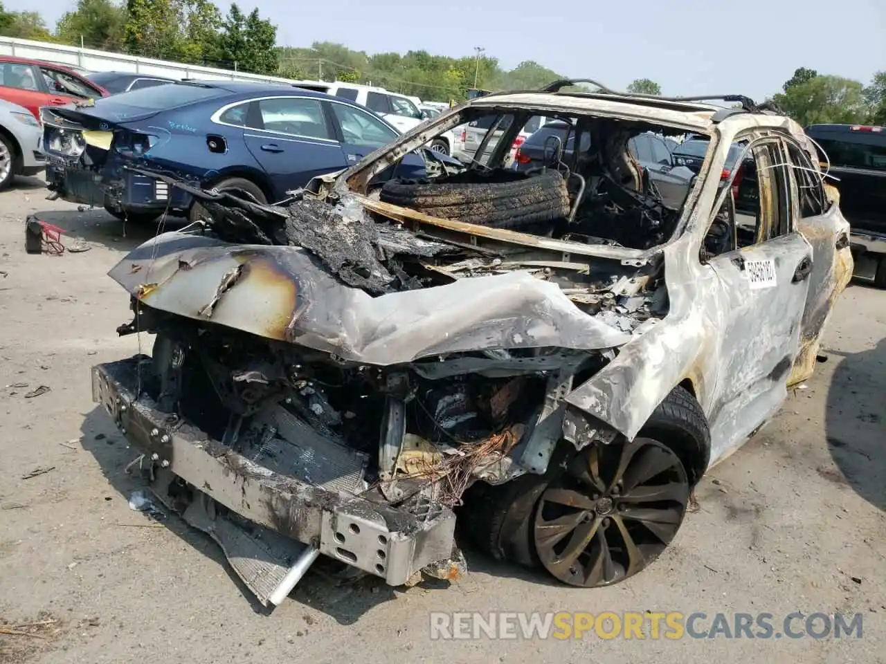 2 Photograph of a damaged car 2T2HZMDA2LC234178 LEXUS RX350 2020