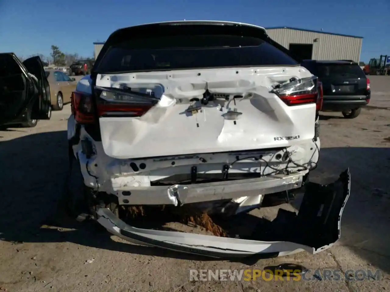 9 Photograph of a damaged car 2T2HZMDA2LC239414 LEXUS RX350 2020