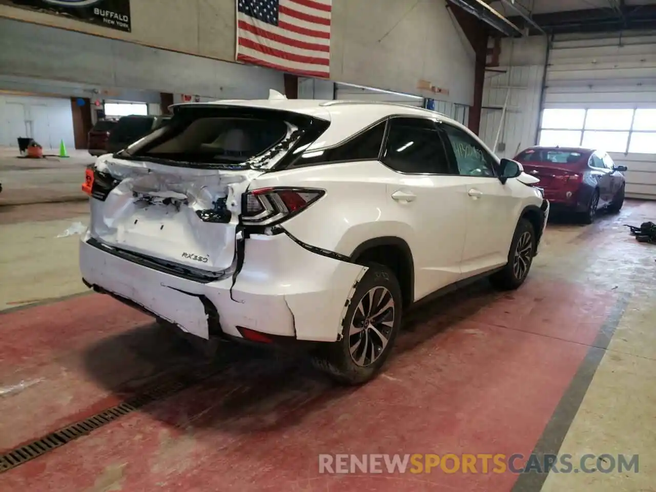 4 Photograph of a damaged car 2T2HZMDA2LC248811 LEXUS RX350 2020