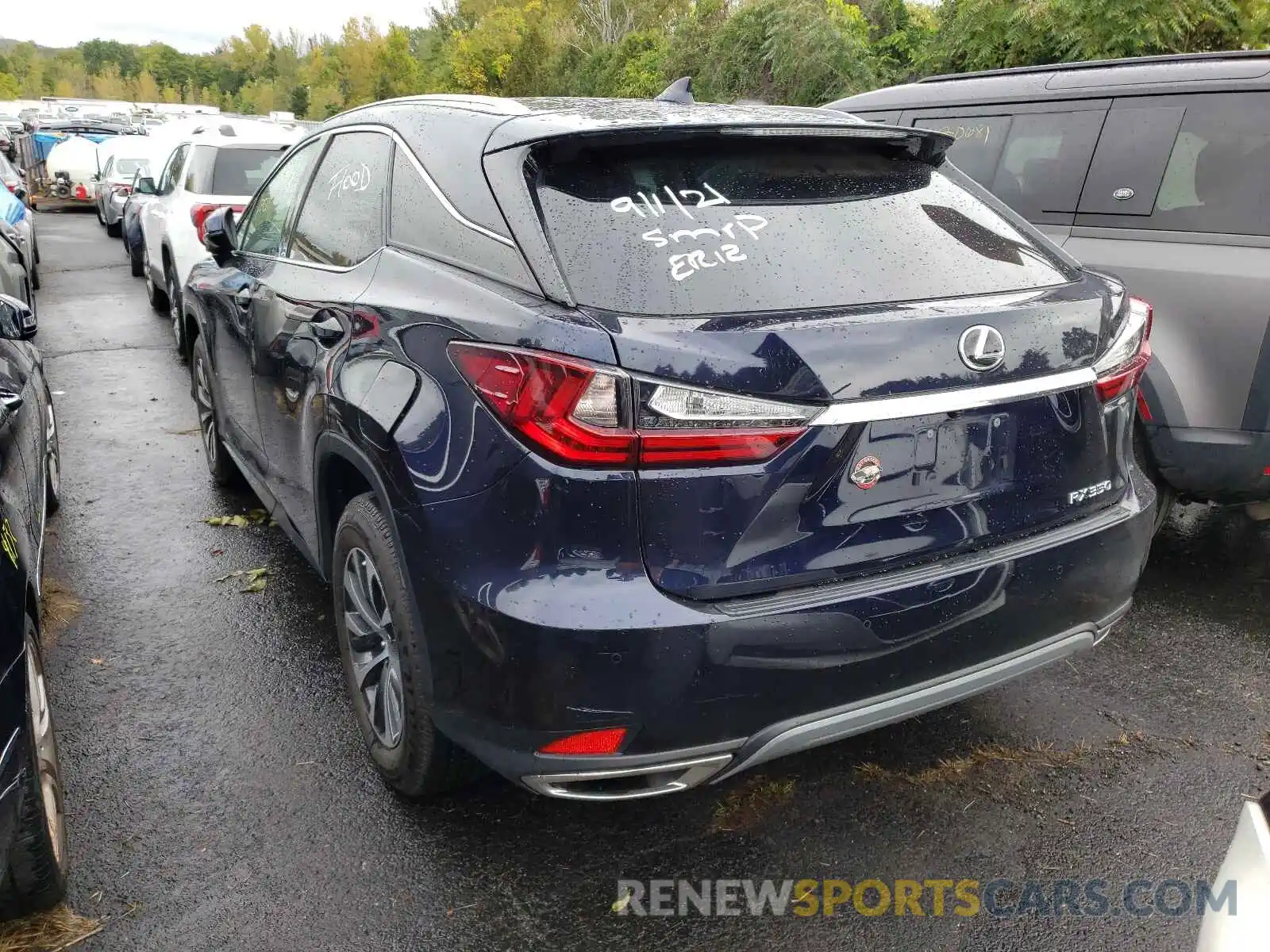 3 Photograph of a damaged car 2T2HZMDA3LC221388 LEXUS RX350 2020