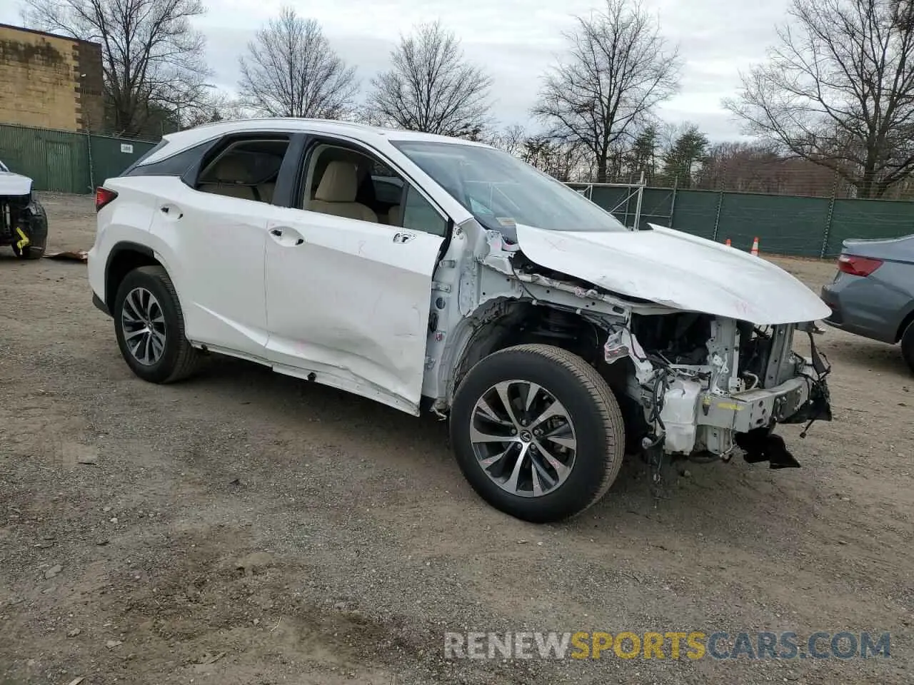 4 Photograph of a damaged car 2T2HZMDA3LC221455 LEXUS RX350 2020