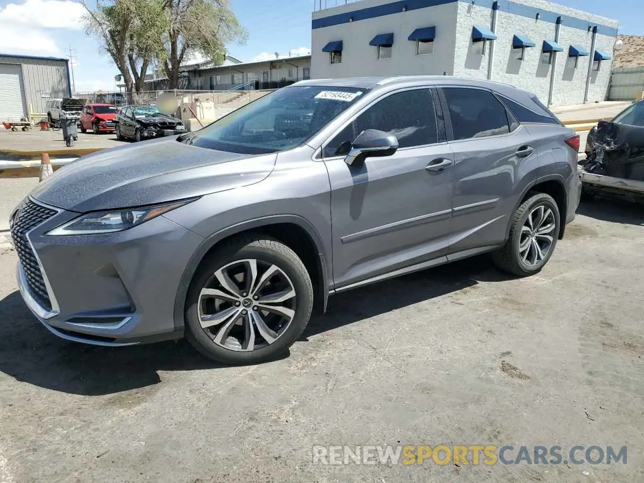 1 Photograph of a damaged car 2T2HZMDA3LC228552 LEXUS RX350 2020