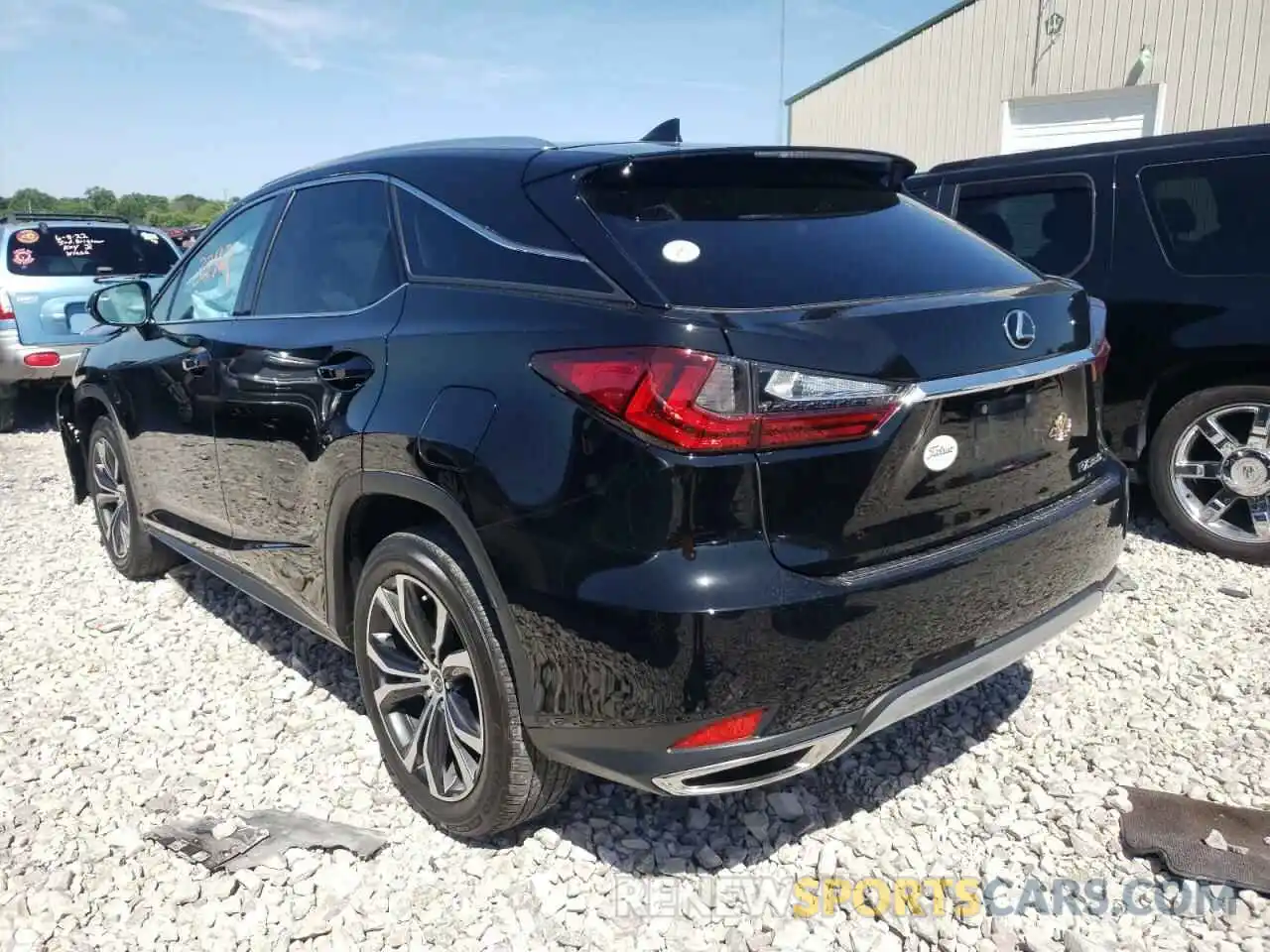 3 Photograph of a damaged car 2T2HZMDA3LC231368 LEXUS RX350 2020