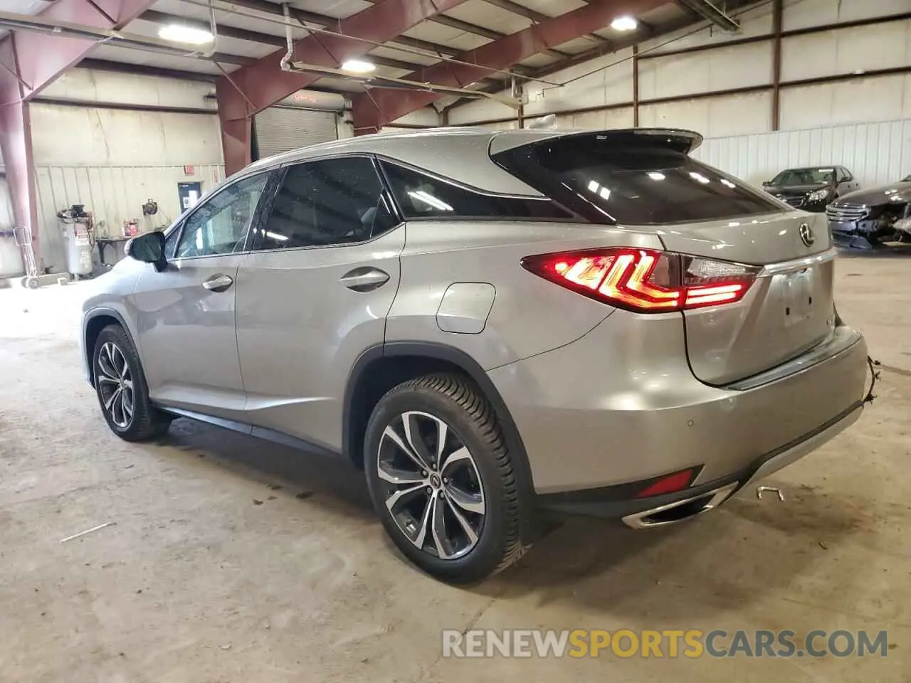 2 Photograph of a damaged car 2T2HZMDA3LC241222 LEXUS RX350 2020