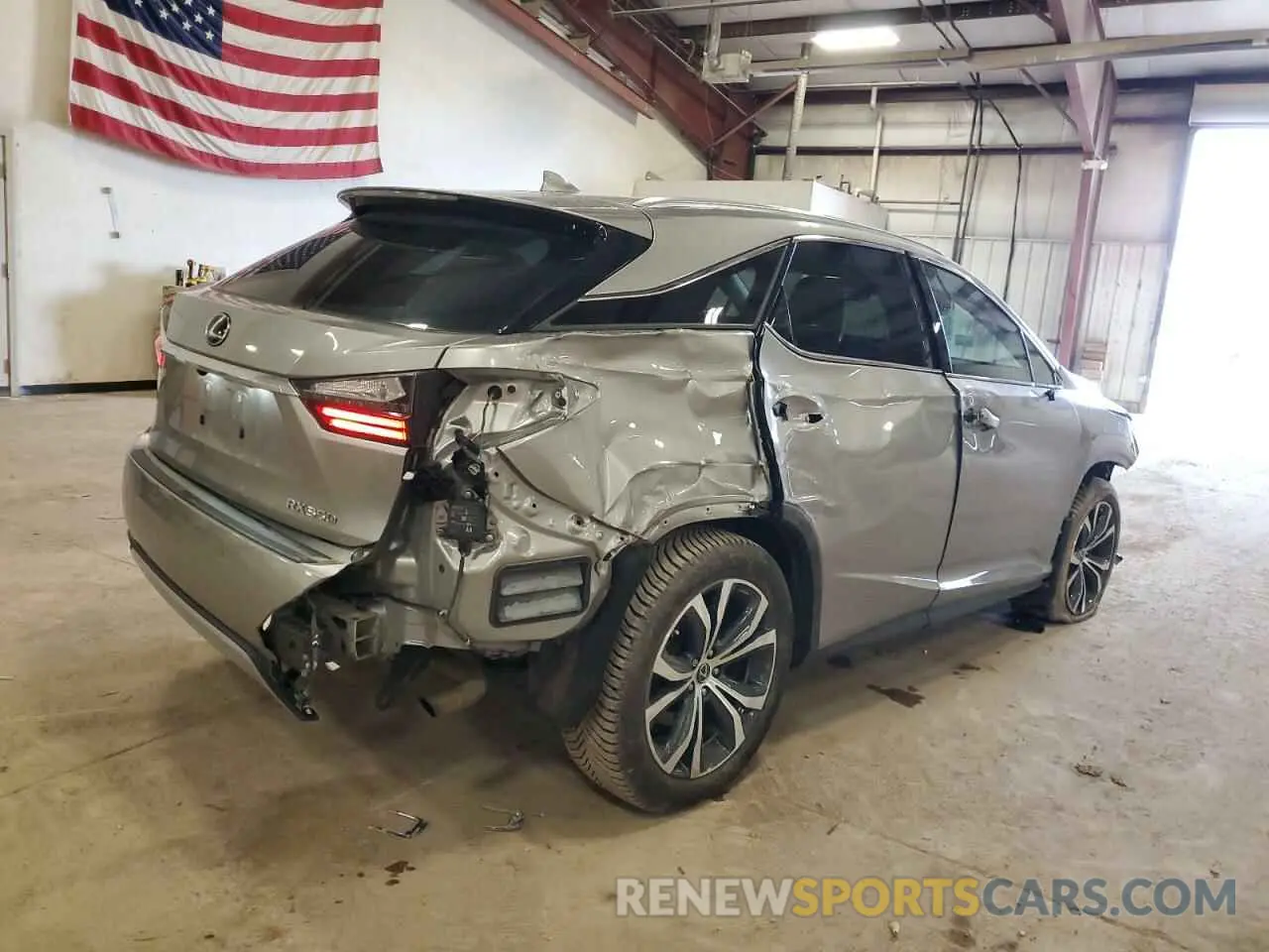 3 Photograph of a damaged car 2T2HZMDA3LC241222 LEXUS RX350 2020