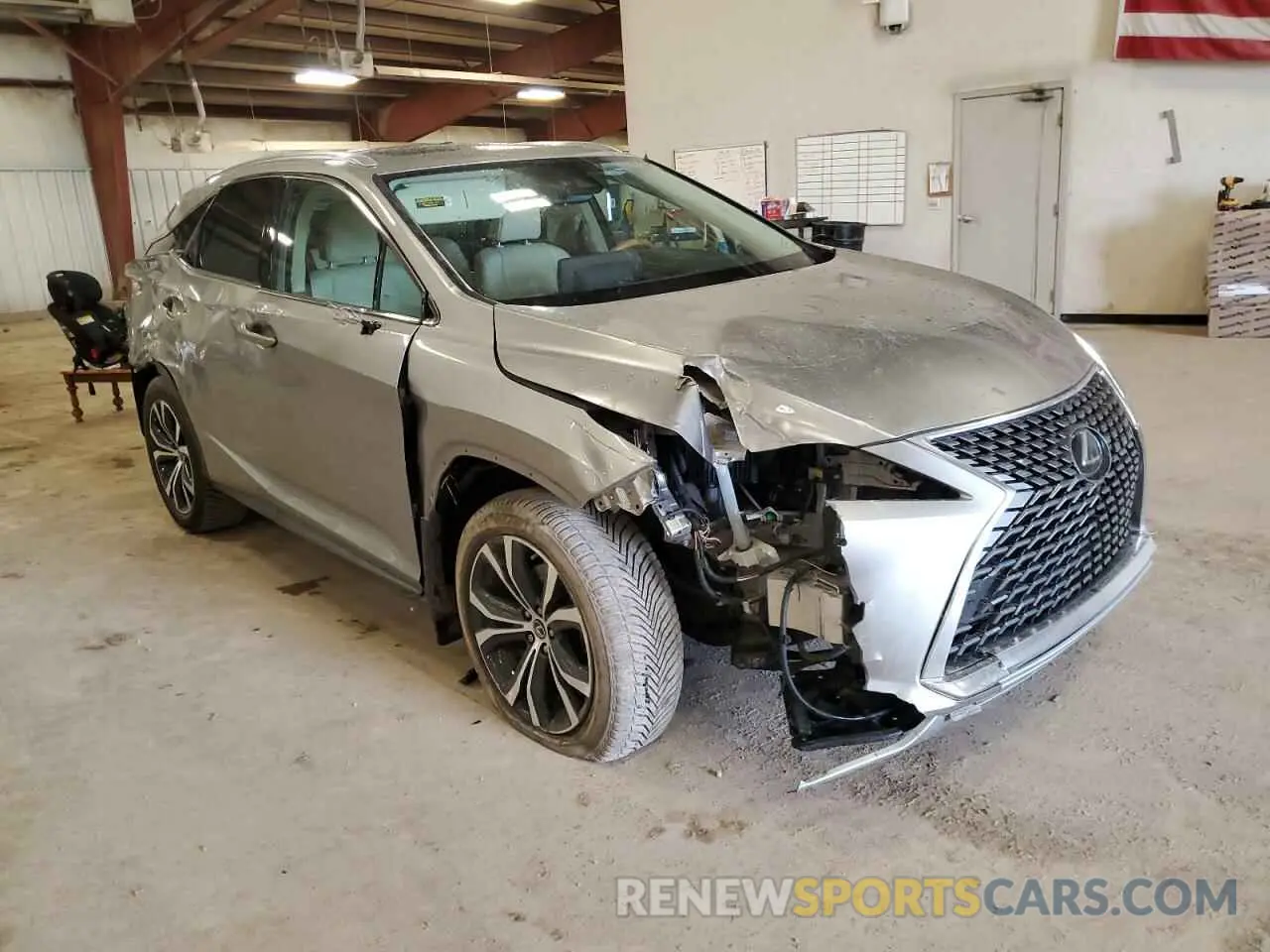 4 Photograph of a damaged car 2T2HZMDA3LC241222 LEXUS RX350 2020