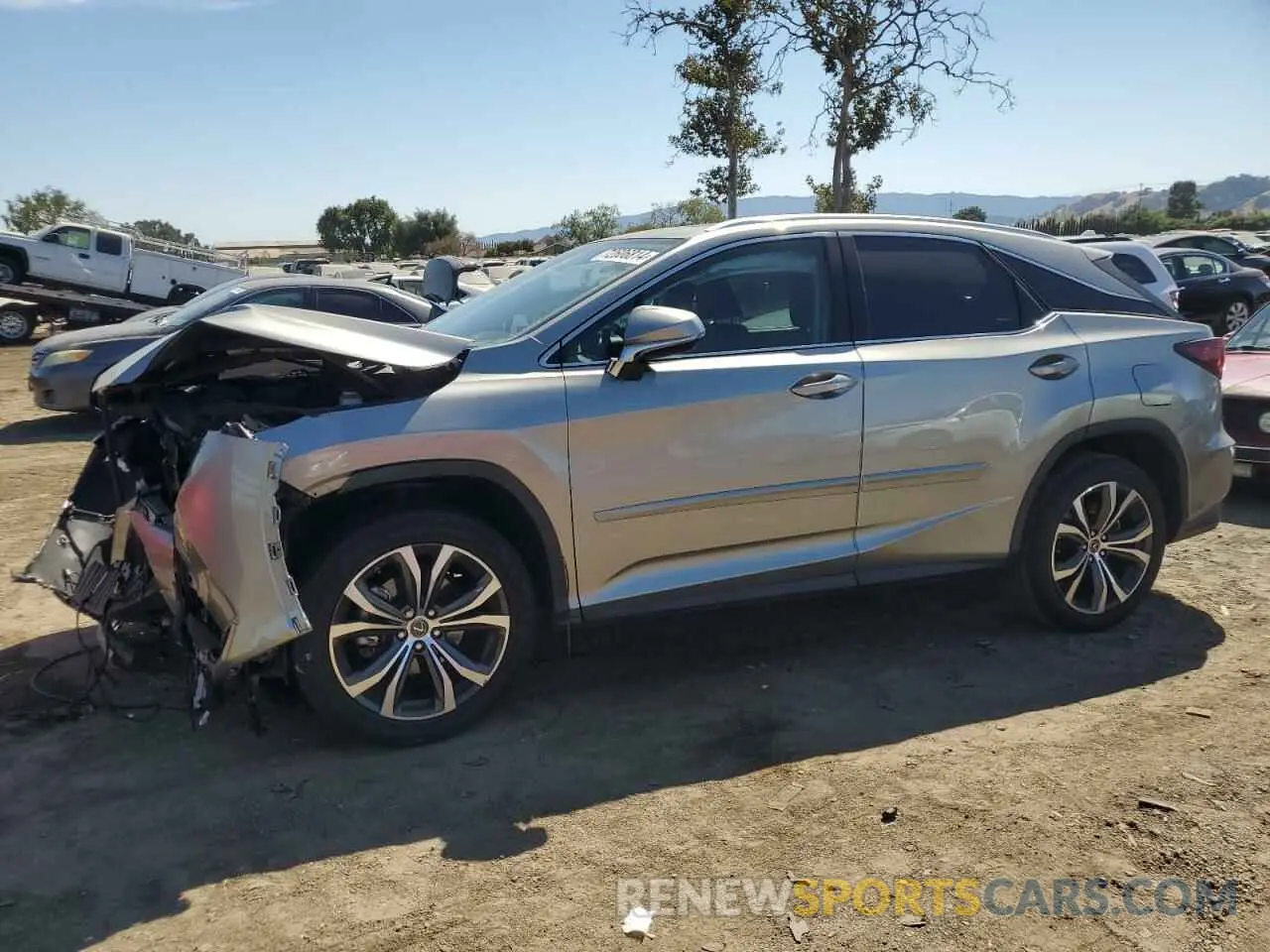 1 Photograph of a damaged car 2T2HZMDA3LC241771 LEXUS RX350 2020