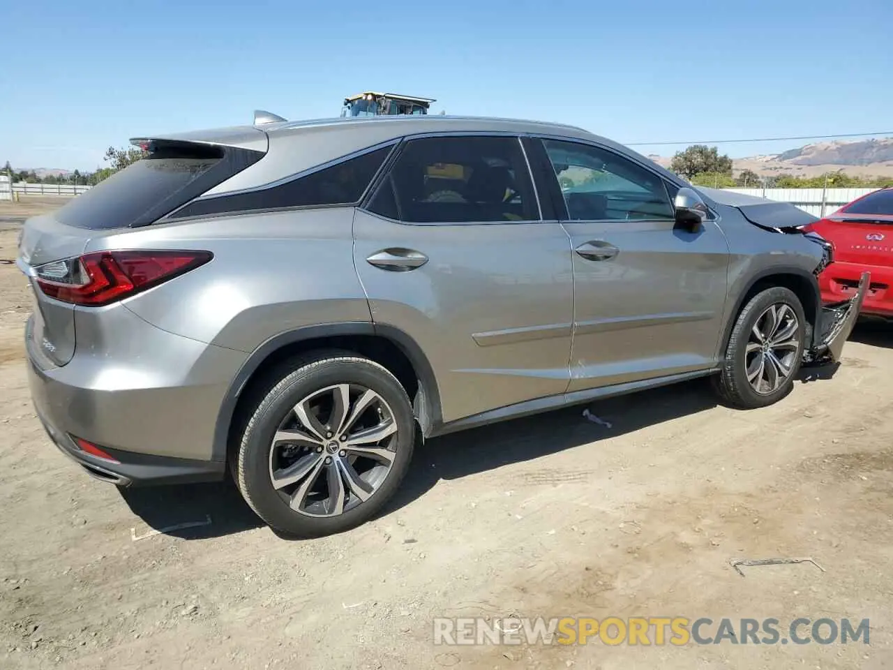 3 Photograph of a damaged car 2T2HZMDA3LC241771 LEXUS RX350 2020