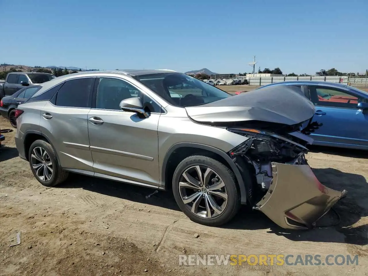4 Photograph of a damaged car 2T2HZMDA3LC241771 LEXUS RX350 2020