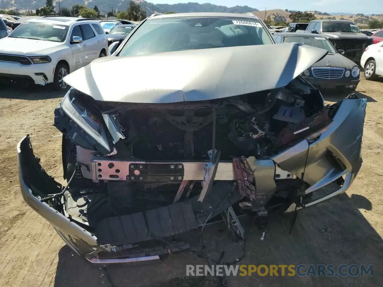 5 Photograph of a damaged car 2T2HZMDA3LC241771 LEXUS RX350 2020