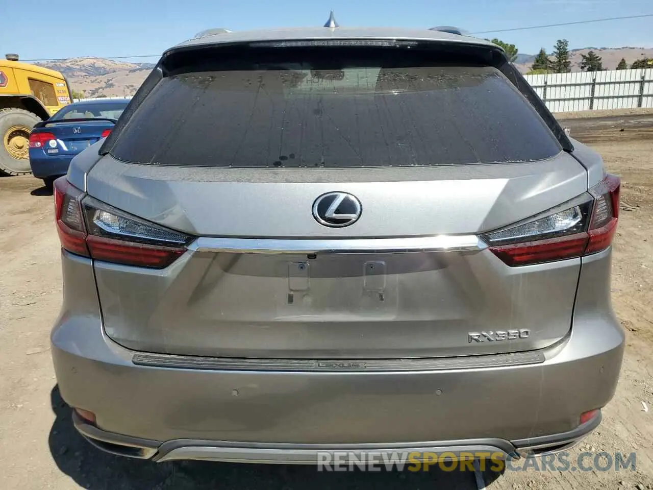 6 Photograph of a damaged car 2T2HZMDA3LC241771 LEXUS RX350 2020