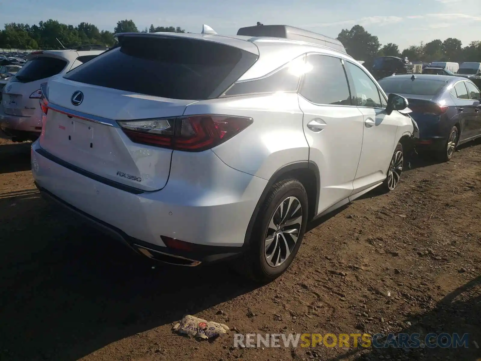 4 Photograph of a damaged car 2T2HZMDA4LC217138 LEXUS RX350 2020