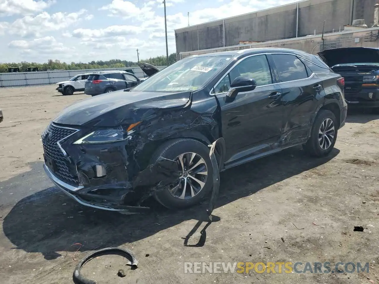 1 Photograph of a damaged car 2T2HZMDA4LC234439 LEXUS RX350 2020