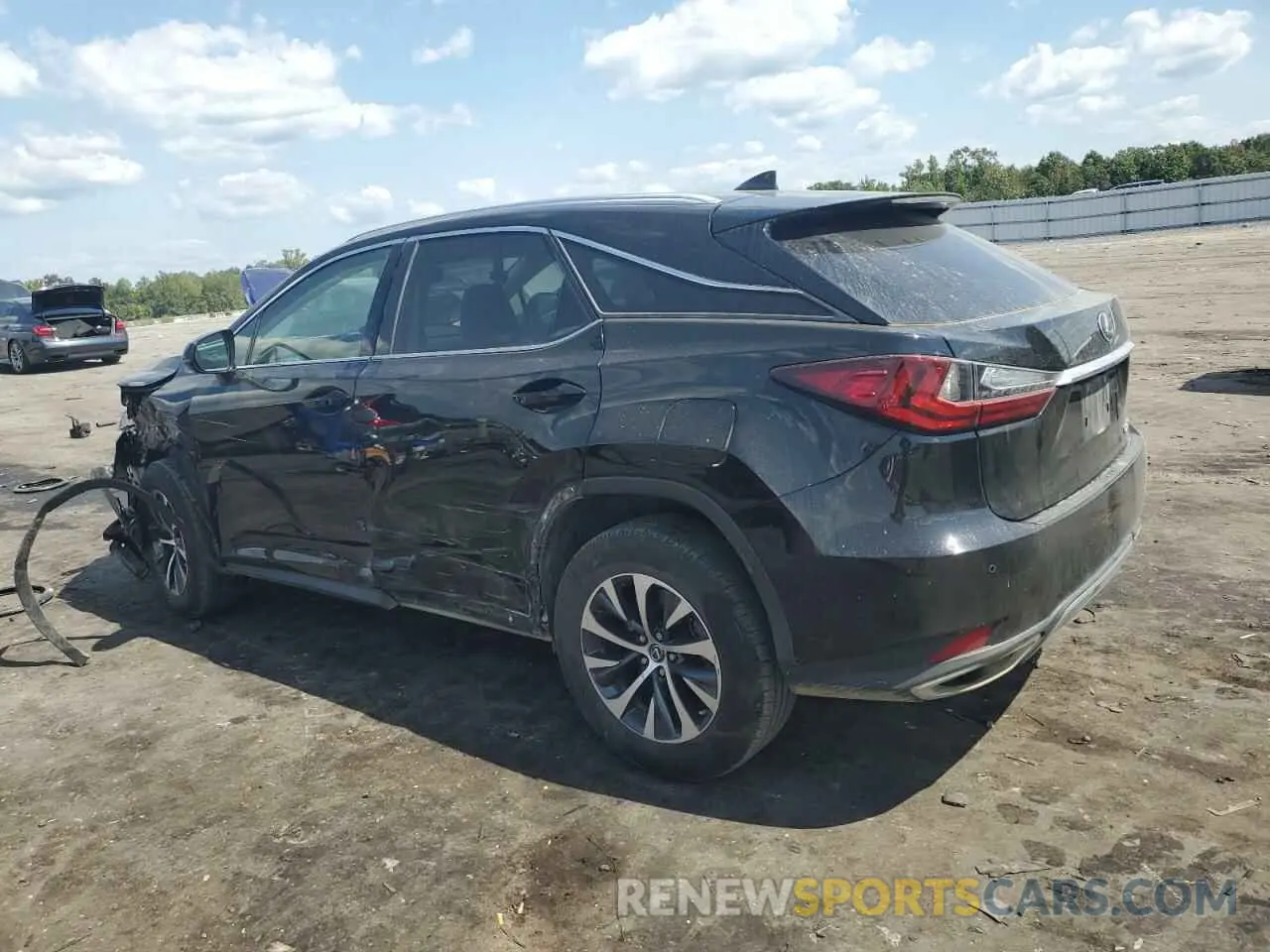 2 Photograph of a damaged car 2T2HZMDA4LC234439 LEXUS RX350 2020