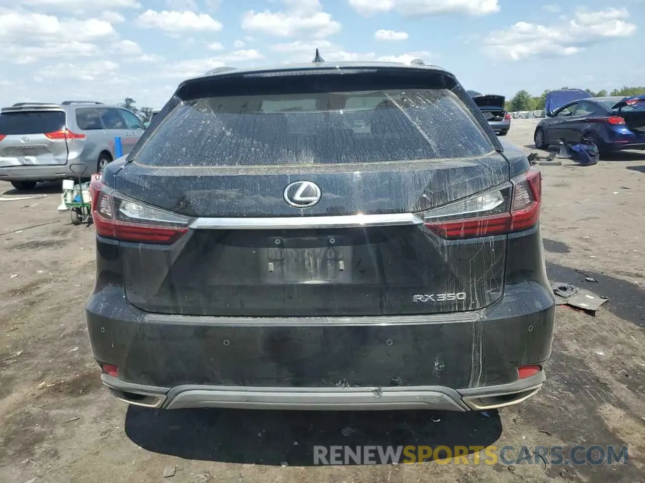 6 Photograph of a damaged car 2T2HZMDA4LC234439 LEXUS RX350 2020