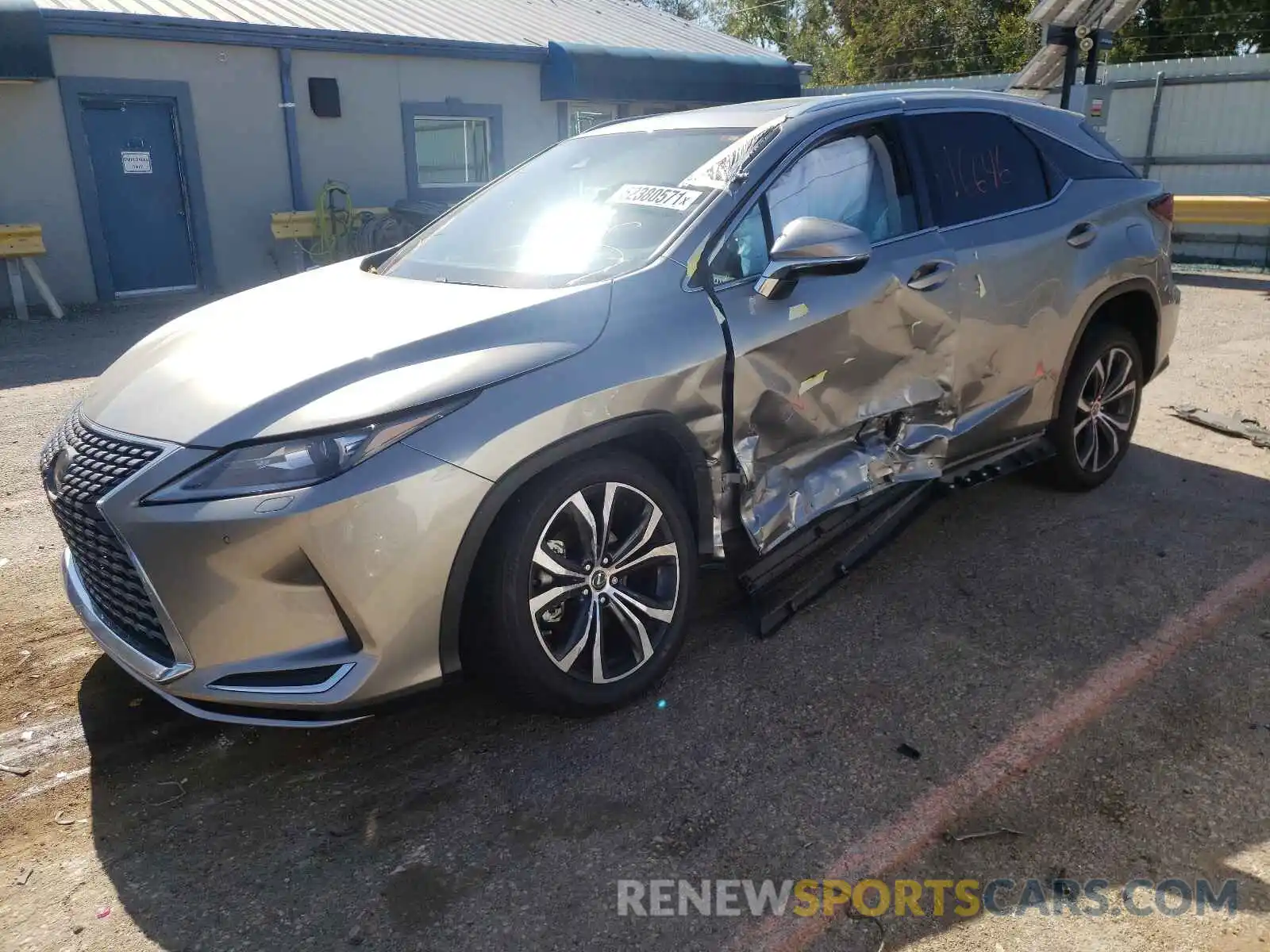 9 Photograph of a damaged car 2T2HZMDA4LC244064 LEXUS RX350 2020