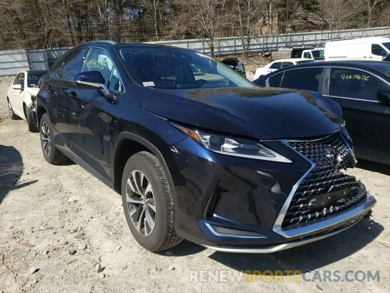 1 Photograph of a damaged car 2T2HZMDA4LC250544 LEXUS RX350 2020