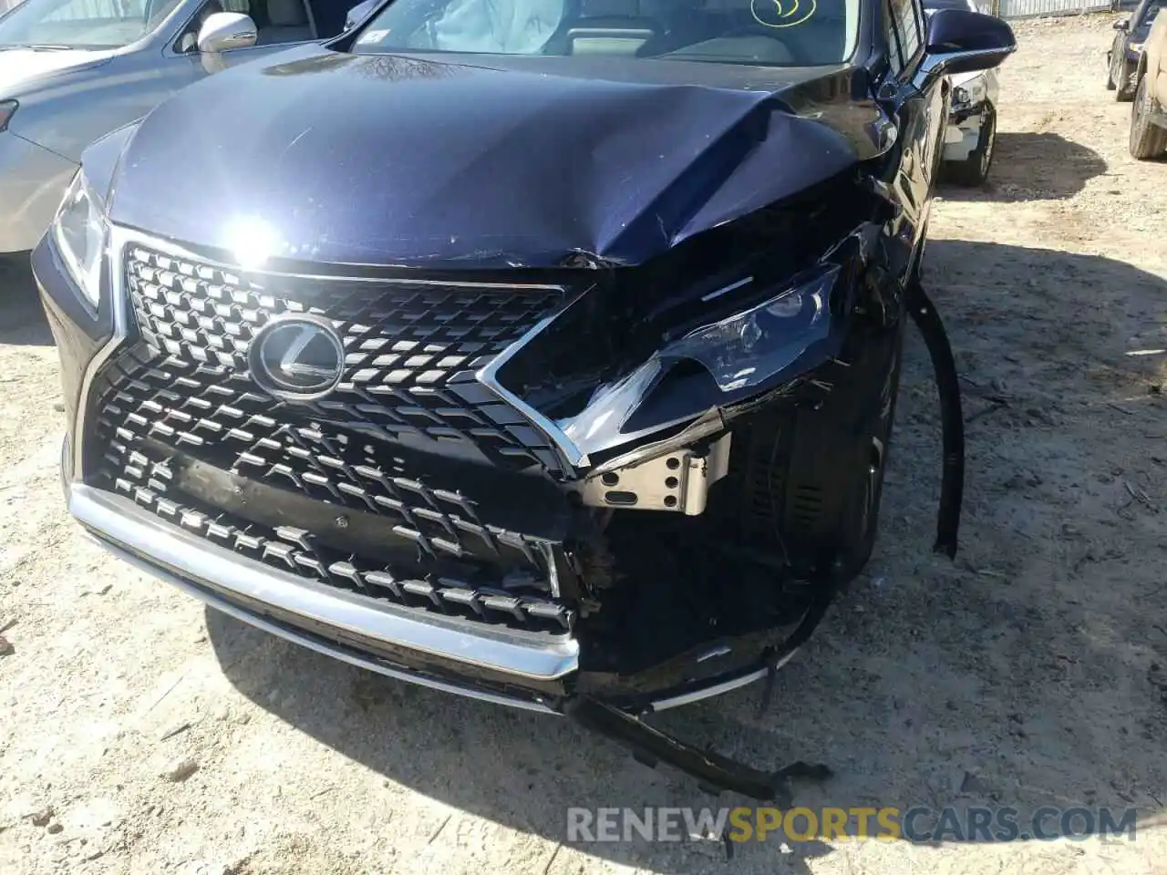 9 Photograph of a damaged car 2T2HZMDA4LC250544 LEXUS RX350 2020