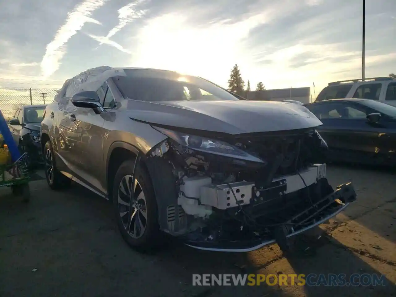 1 Photograph of a damaged car 2T2HZMDA4LC251001 LEXUS RX350 2020