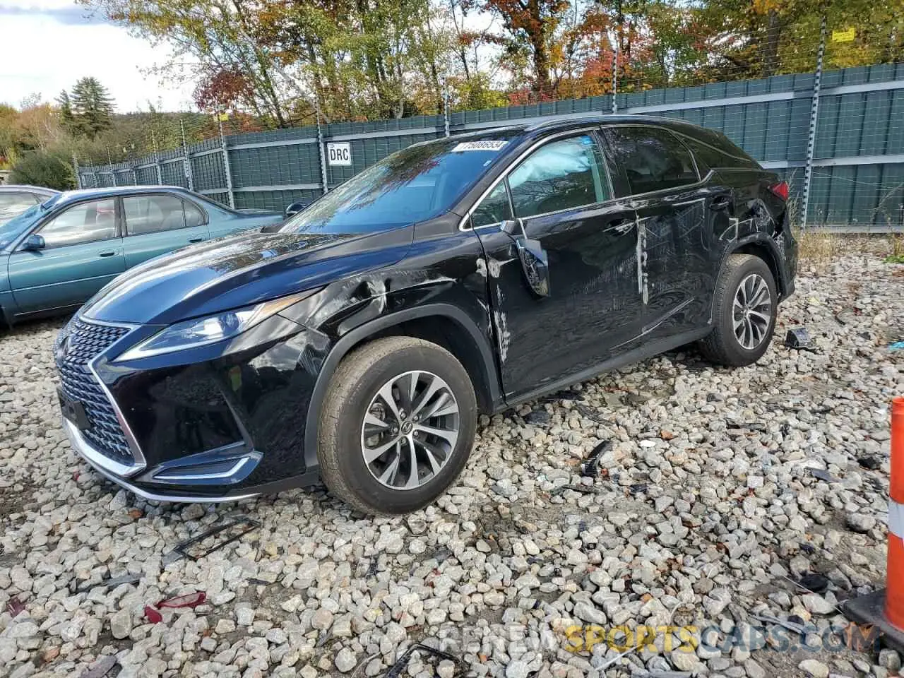 1 Photograph of a damaged car 2T2HZMDA5LC216483 LEXUS RX350 2020