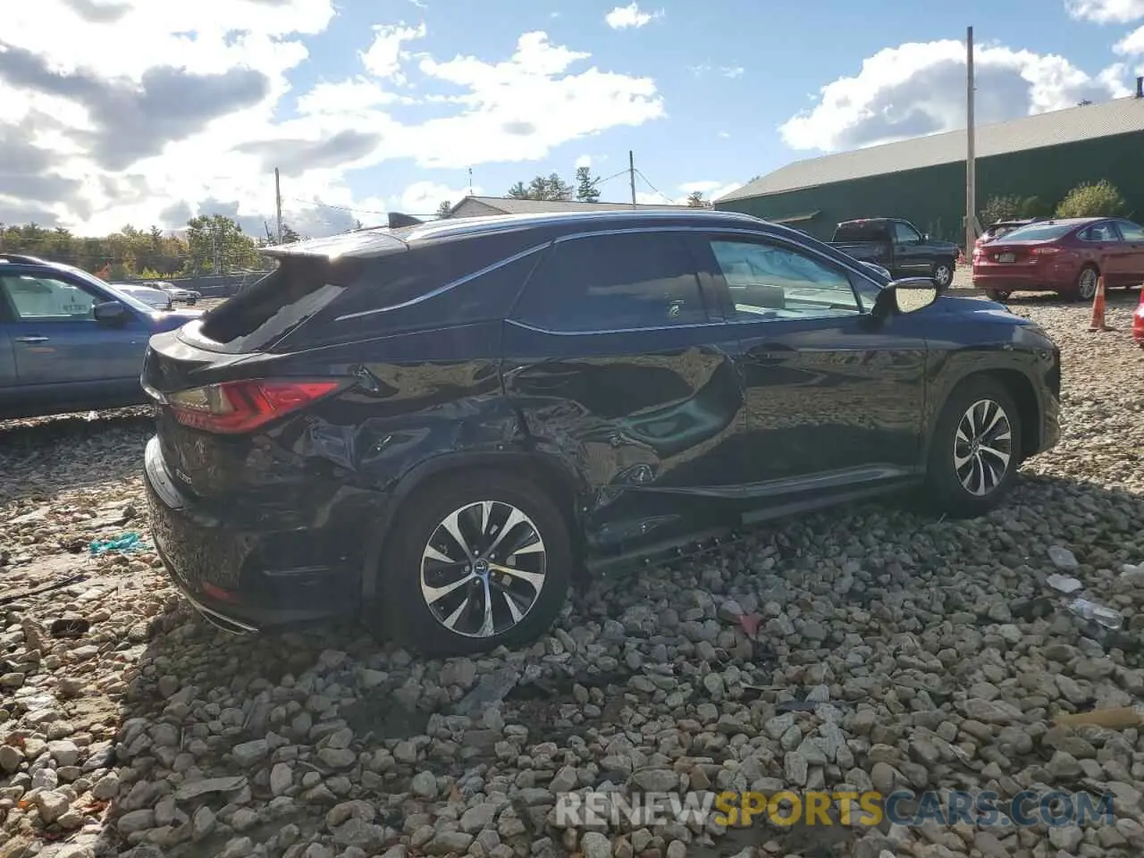 3 Photograph of a damaged car 2T2HZMDA5LC216483 LEXUS RX350 2020