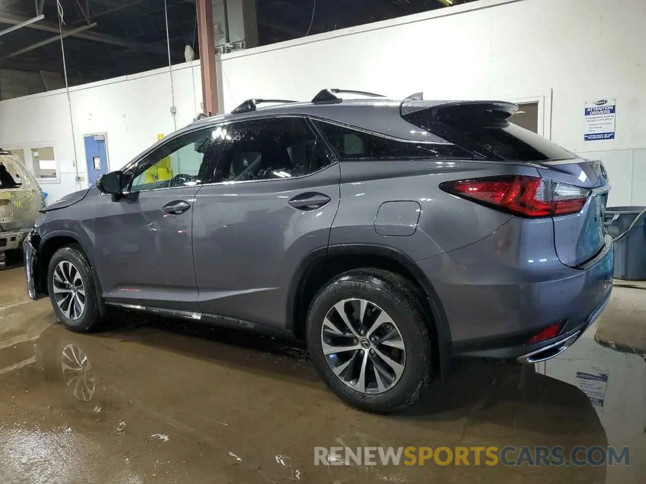 2 Photograph of a damaged car 2T2HZMDA5LC222879 LEXUS RX350 2020