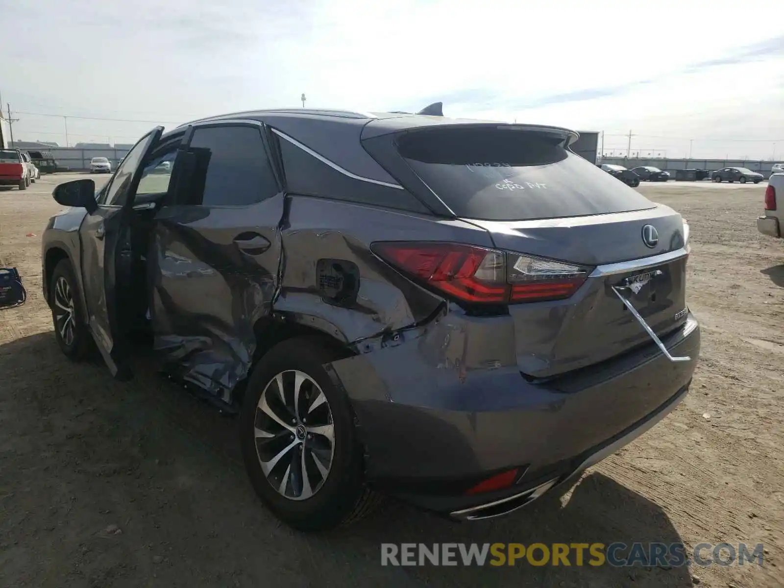 3 Photograph of a damaged car 2T2HZMDA5LC230528 LEXUS RX350 2020