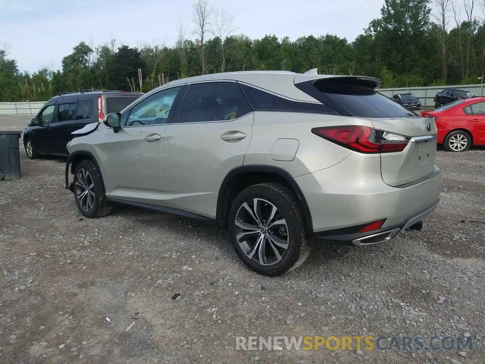 3 Photograph of a damaged car 2T2HZMDA5LC230531 LEXUS RX350 2020