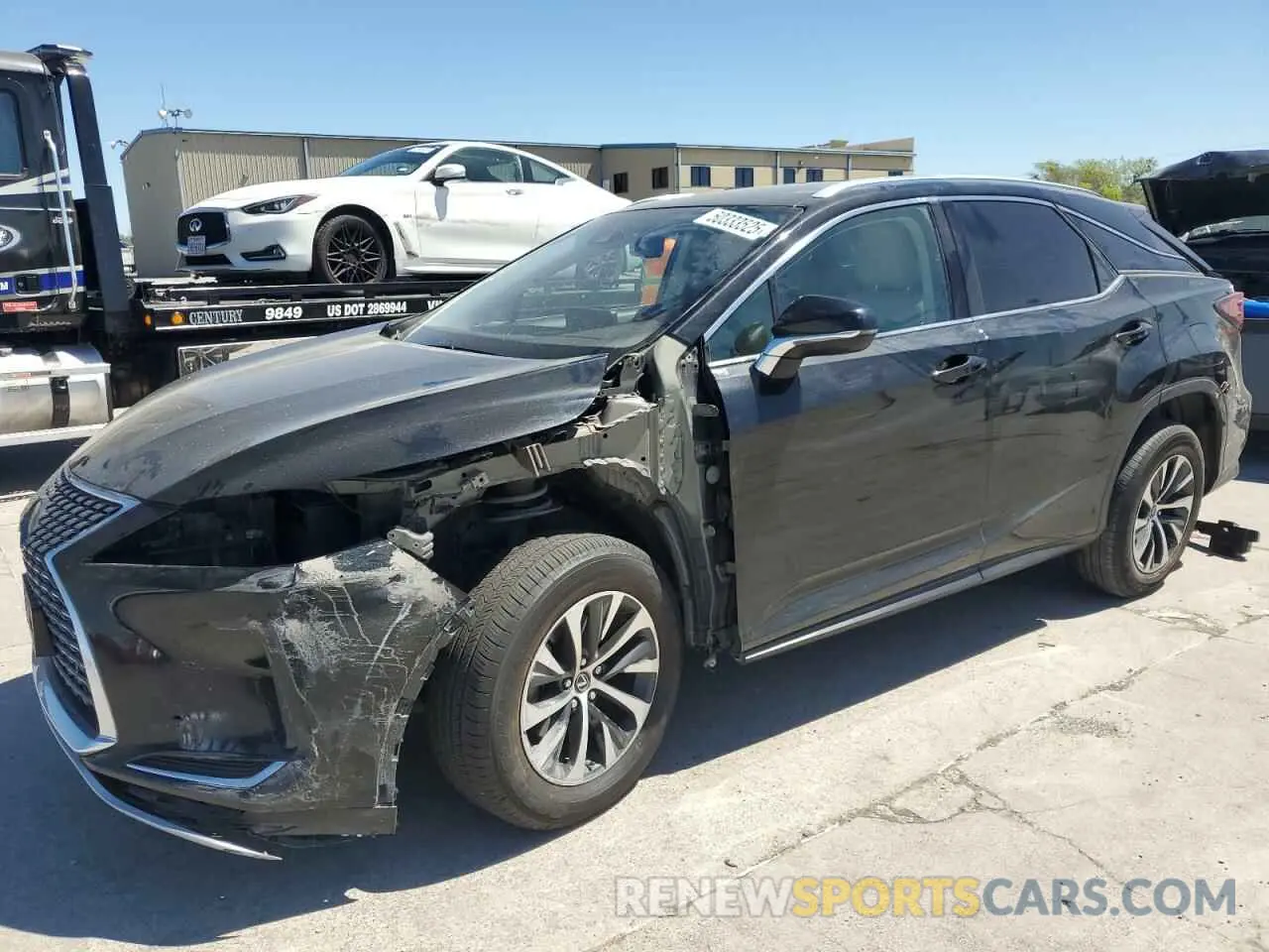 1 Photograph of a damaged car 2T2HZMDA5LC231176 LEXUS RX350 2020