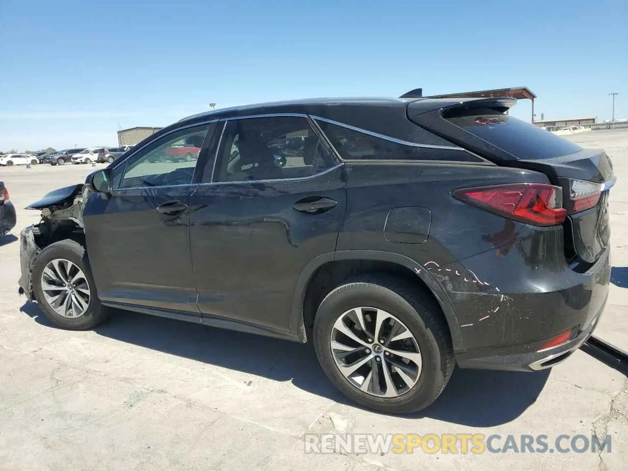 2 Photograph of a damaged car 2T2HZMDA5LC231176 LEXUS RX350 2020