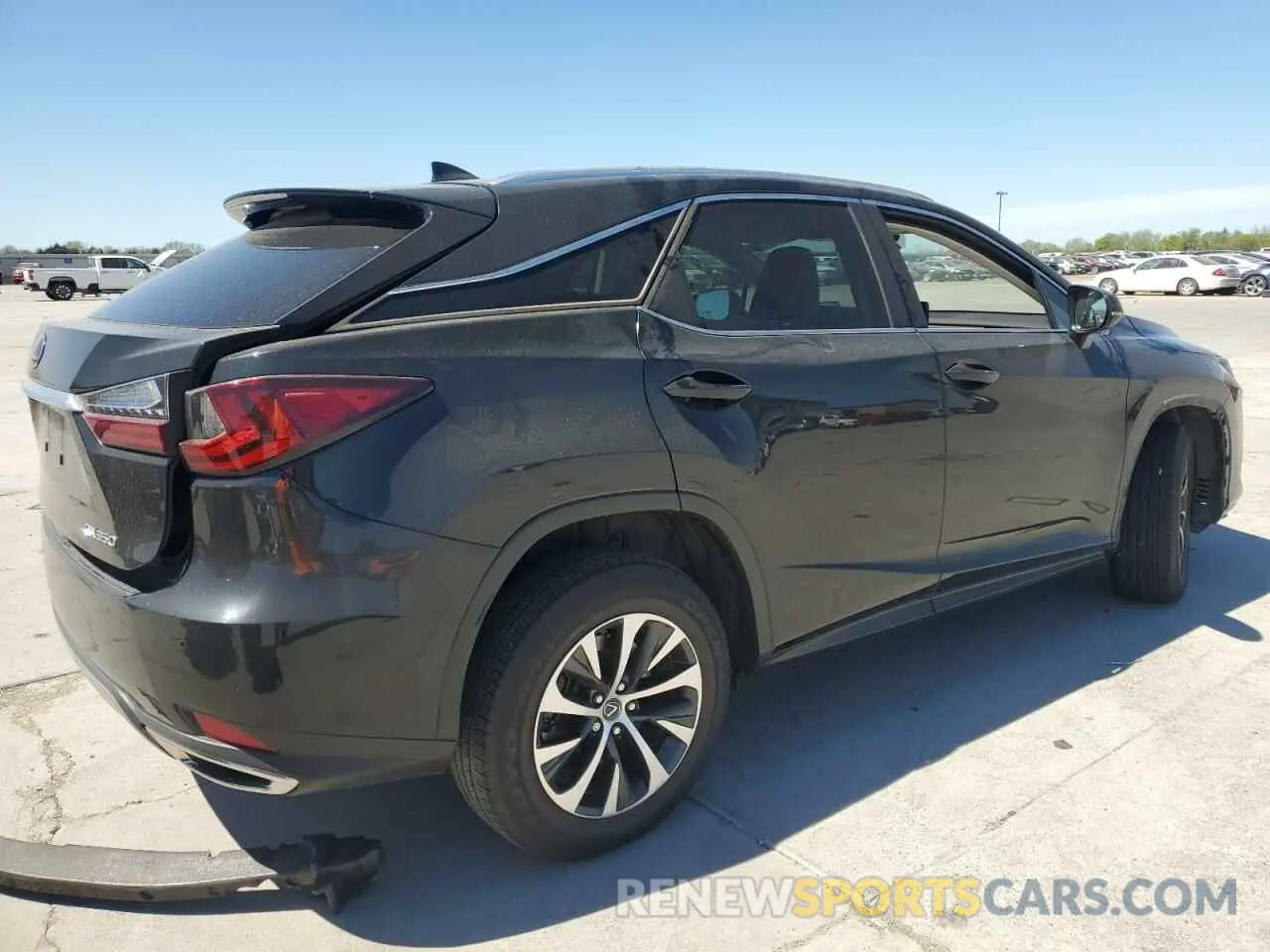3 Photograph of a damaged car 2T2HZMDA5LC231176 LEXUS RX350 2020
