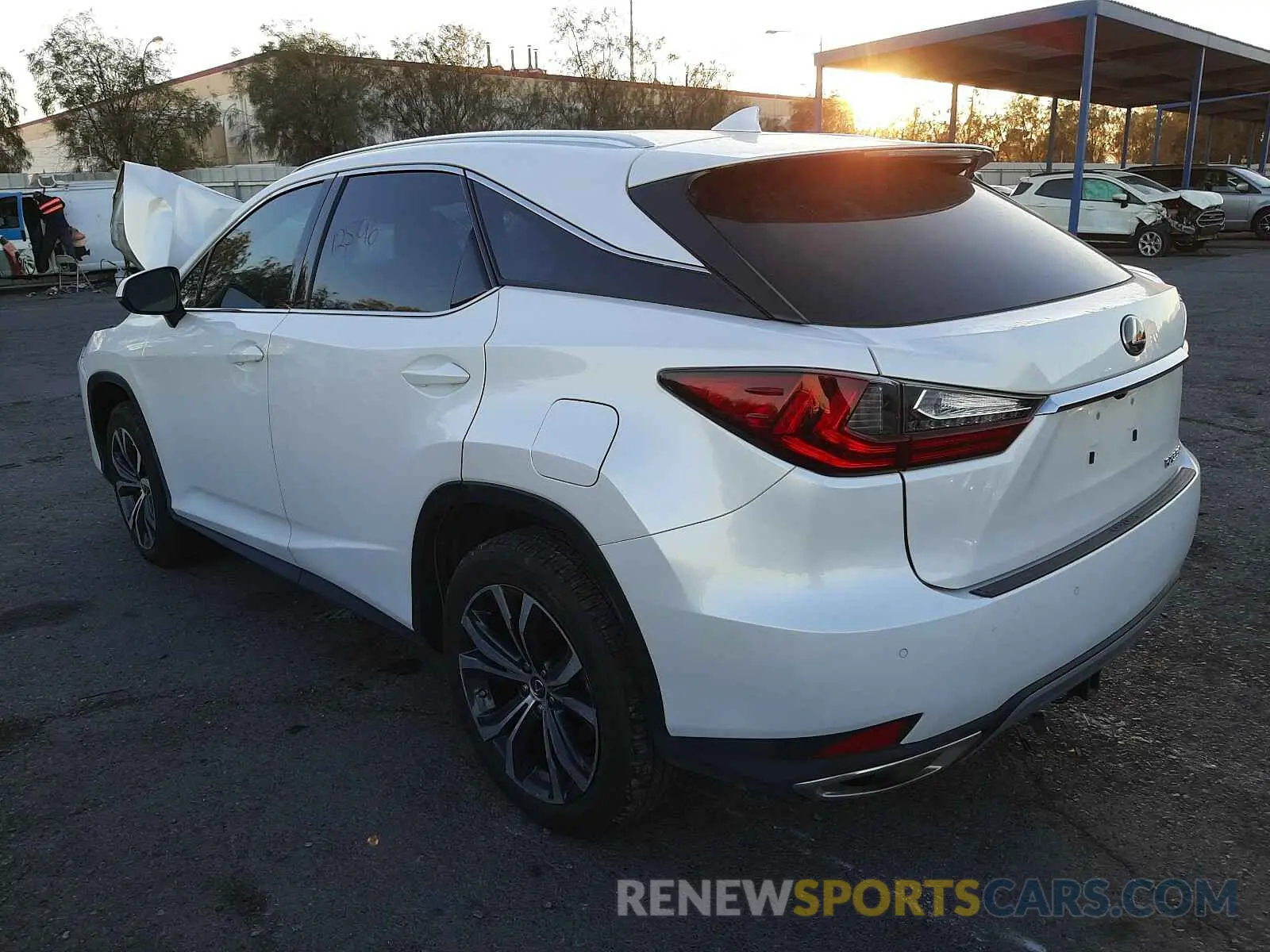 3 Photograph of a damaged car 2T2HZMDA6LC215827 LEXUS RX350 2020