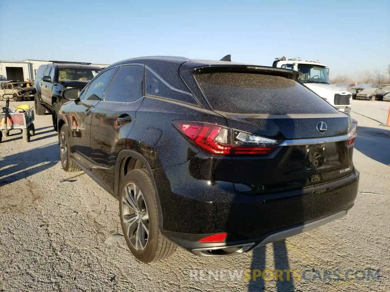 3 Photograph of a damaged car 2T2HZMDA6LC243126 LEXUS RX350 2020