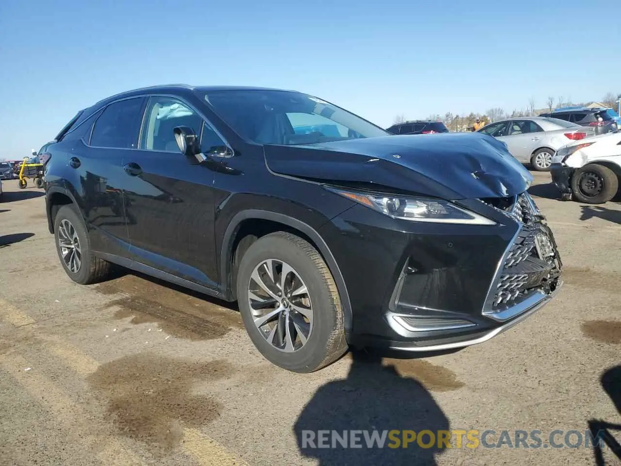 4 Photograph of a damaged car 2T2HZMDA7LC223550 LEXUS RX350 2020