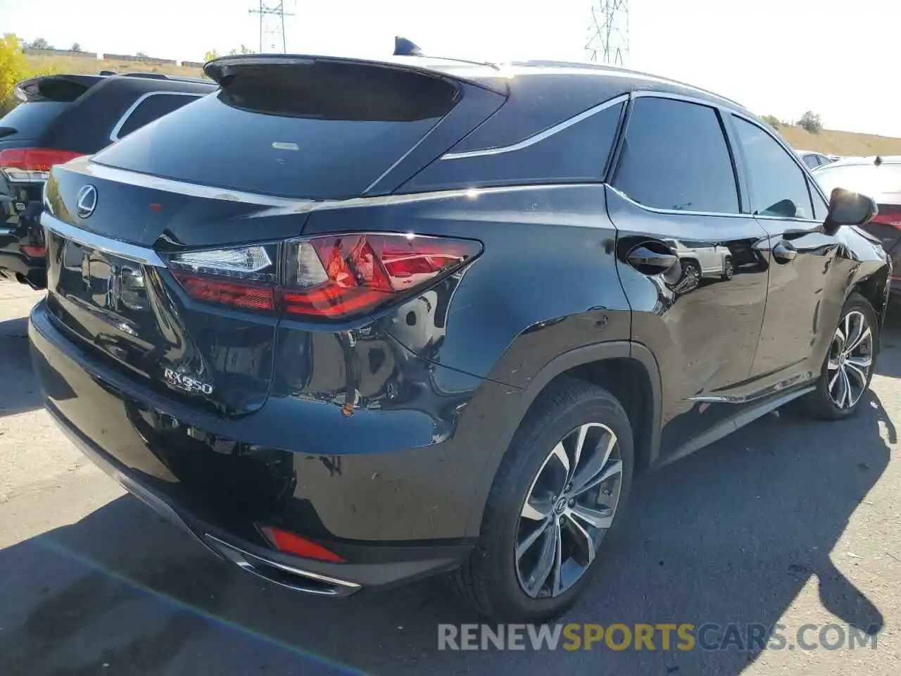 4 Photograph of a damaged car 2T2HZMDA8LC232127 LEXUS RX350 2020