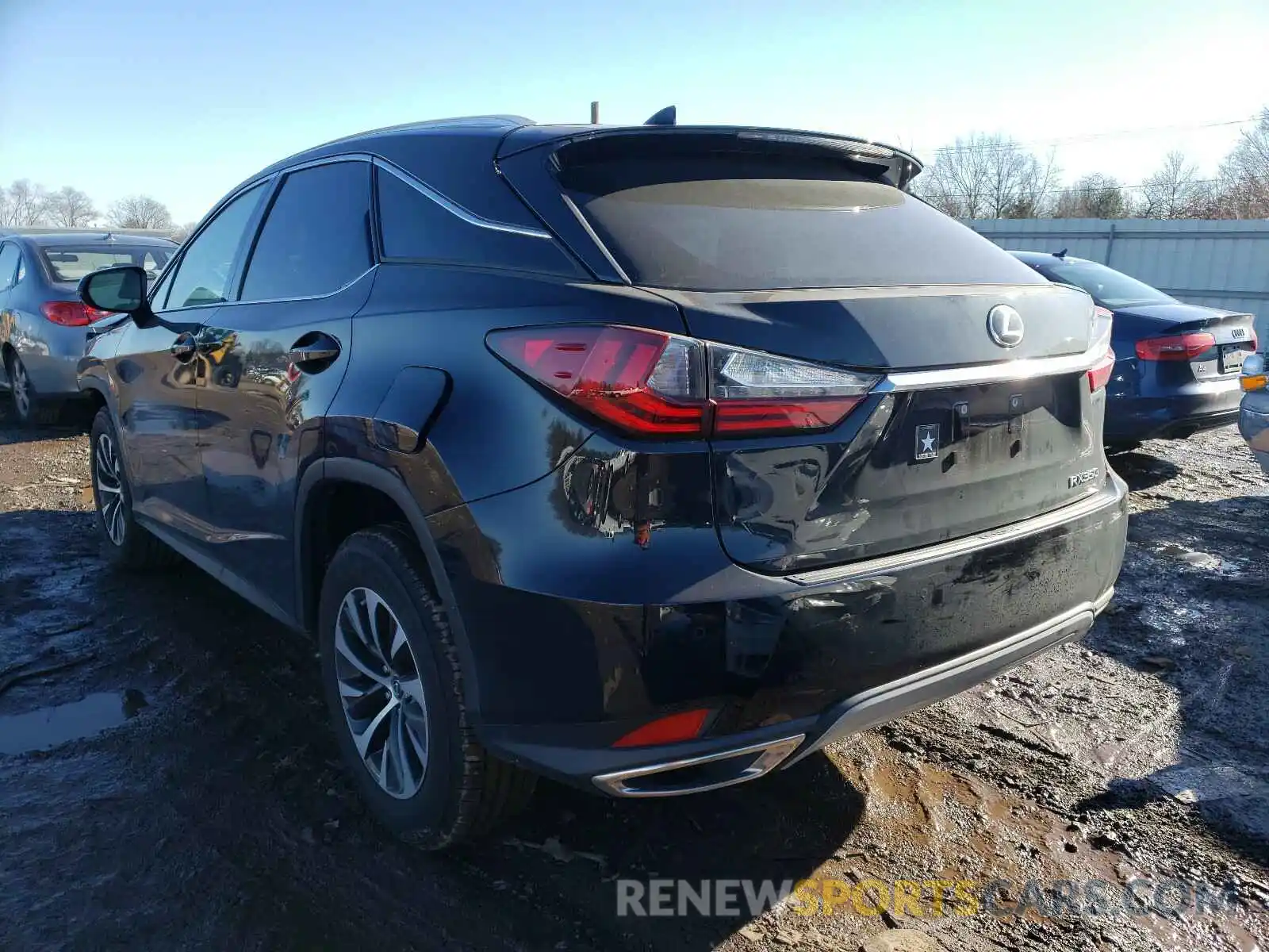 3 Photograph of a damaged car 2T2HZMDA8LC232872 LEXUS RX350 2020