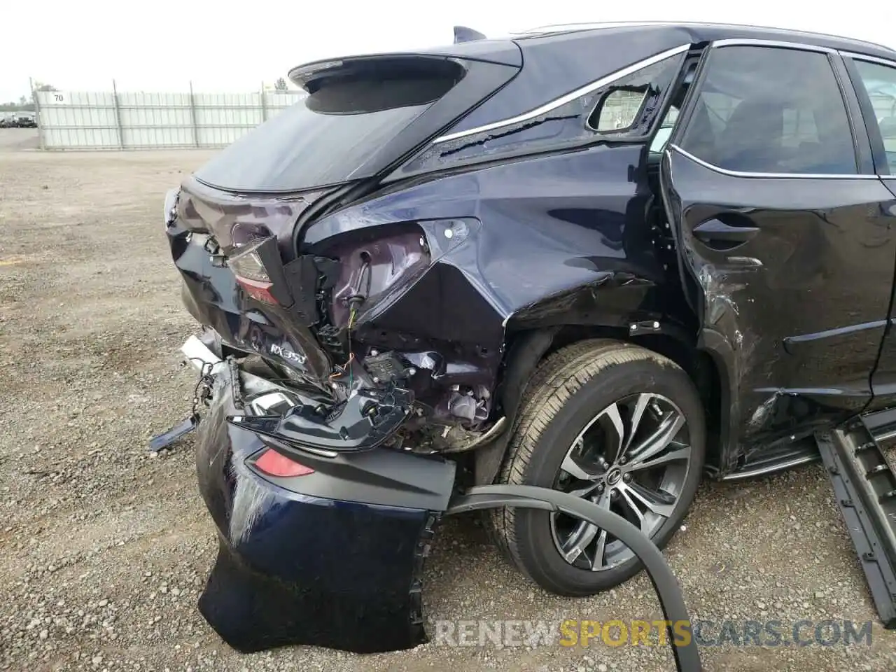 9 Photograph of a damaged car 2T2HZMDA8LC240891 LEXUS RX350 2020