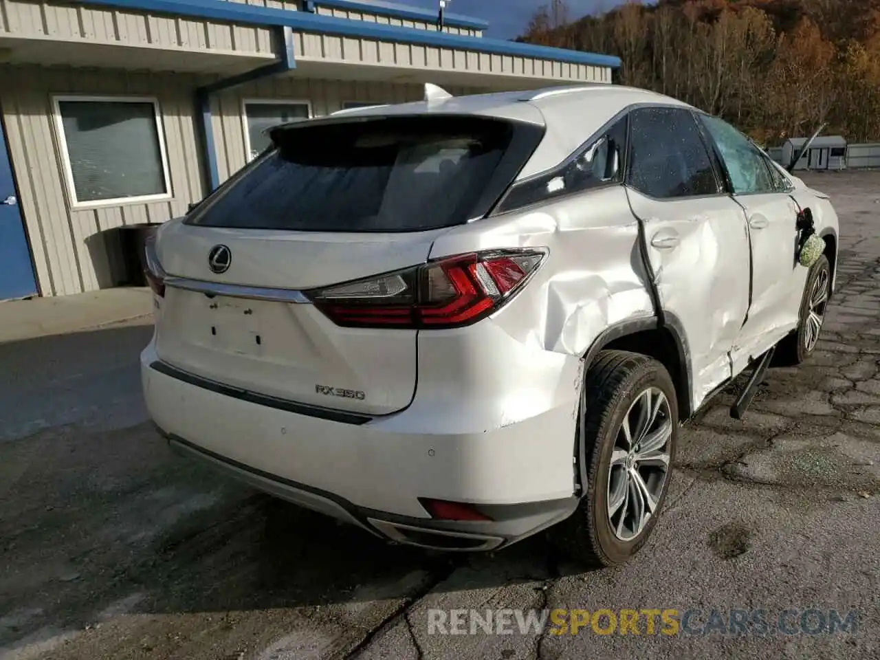 4 Photograph of a damaged car 2T2HZMDA8LC254550 LEXUS RX350 2020