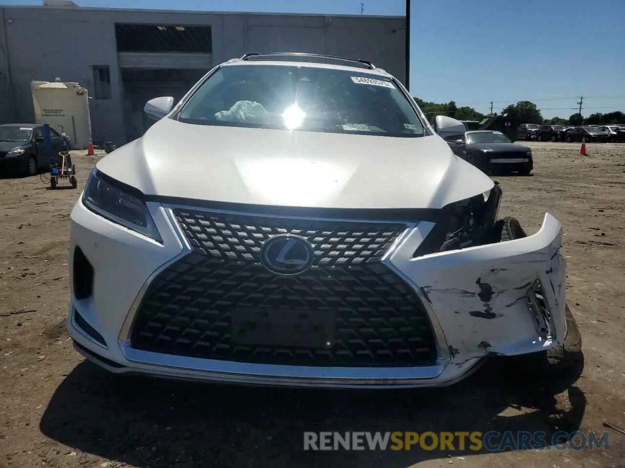 5 Photograph of a damaged car 2T2HZMDA8LC257416 LEXUS RX350 2020