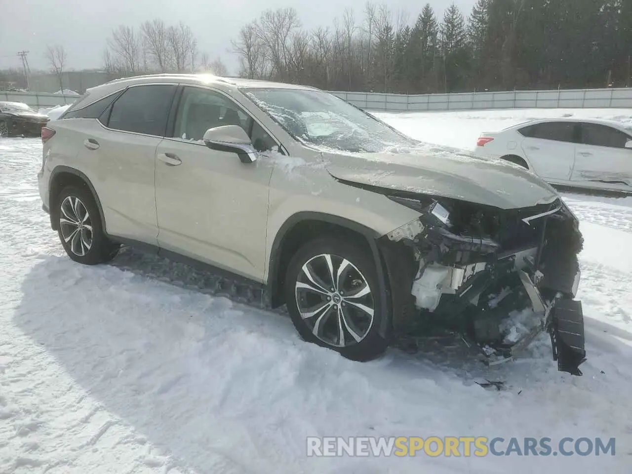 4 Photograph of a damaged car 2T2HZMDA9LC236302 LEXUS RX350 2020