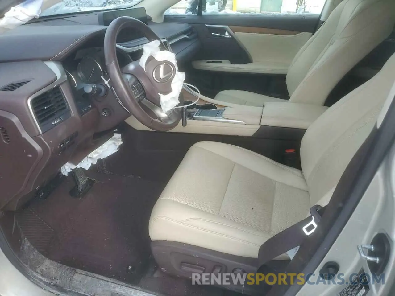 7 Photograph of a damaged car 2T2HZMDA9LC236302 LEXUS RX350 2020