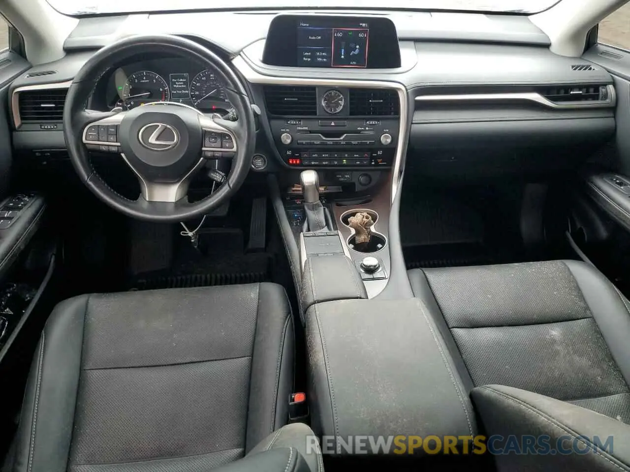 8 Photograph of a damaged car 2T2HZMDA9LC247008 LEXUS RX350 2020