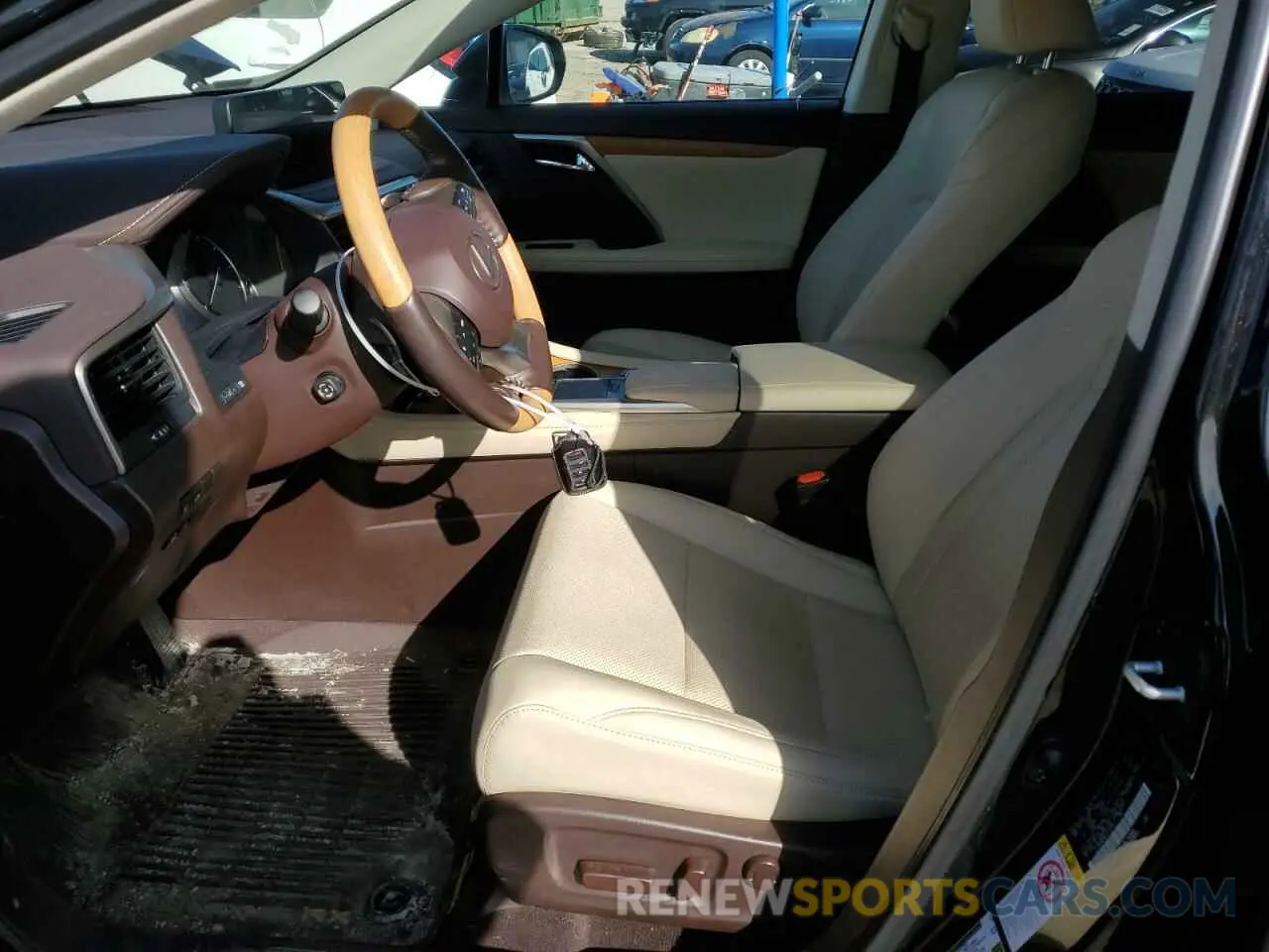 7 Photograph of a damaged car 2T2HZMDAXLC214194 LEXUS RX350 2020